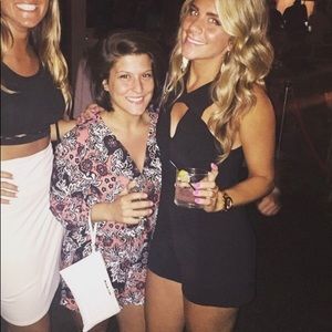 Black romper size small